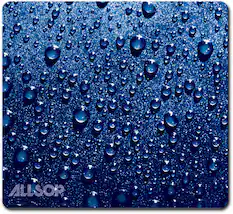 Front. Allsop - Allsop 30182 Naturesmart Mouse Pad Soft Top Raindrop (Blue) - COMPUTER ACCESS. - Multicolor.