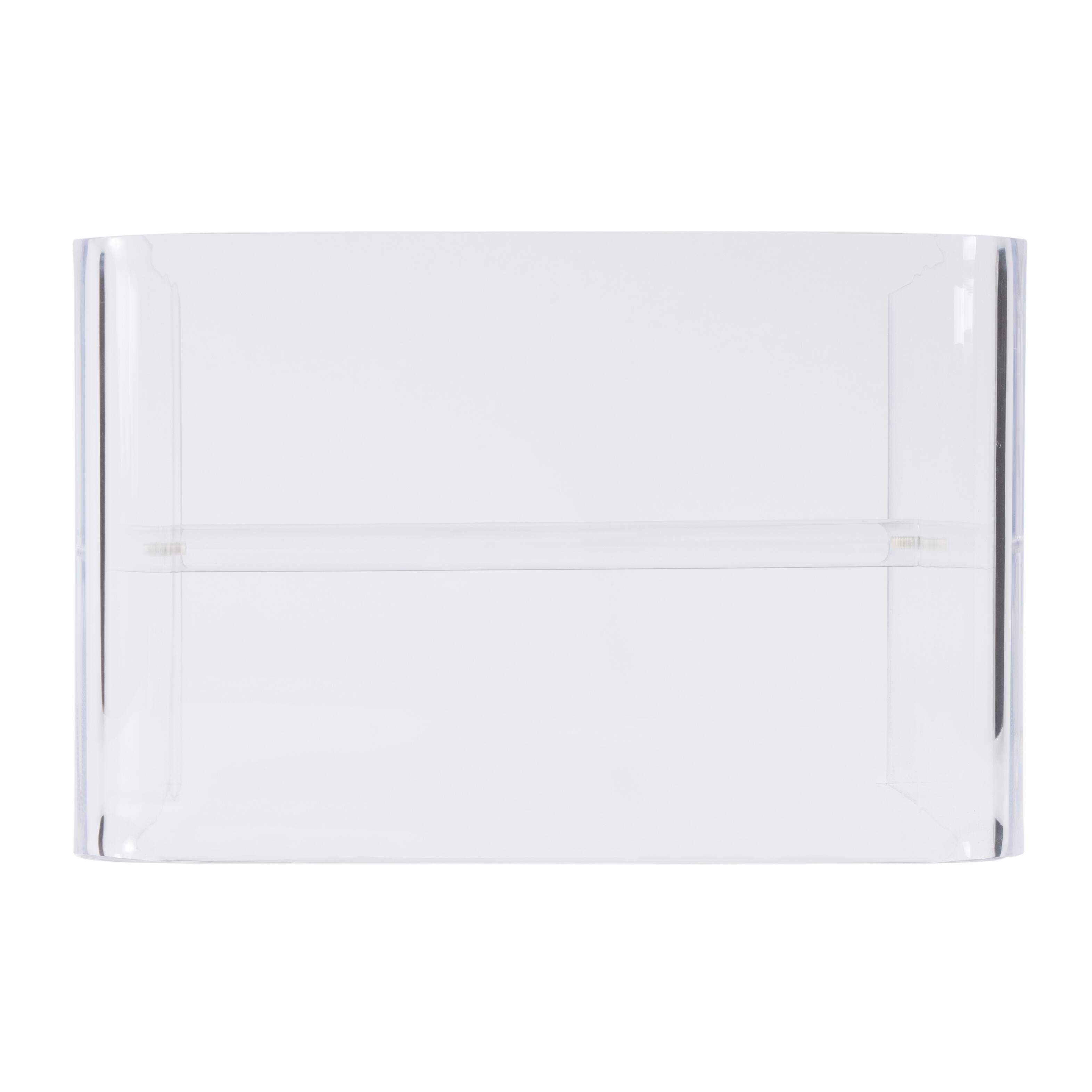 Butler Specialty Corsica 20 in. W Rectangular Acrylic Side Table Clear ...