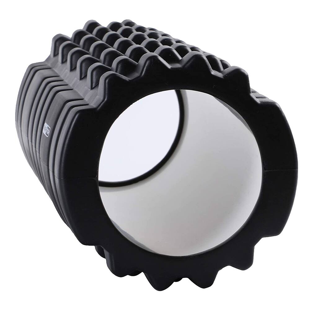 Alt View 10. HolaHatha - HolaHatha High Density Hollow EVA Foam Roller for Muscle Massage Recovery - Black.