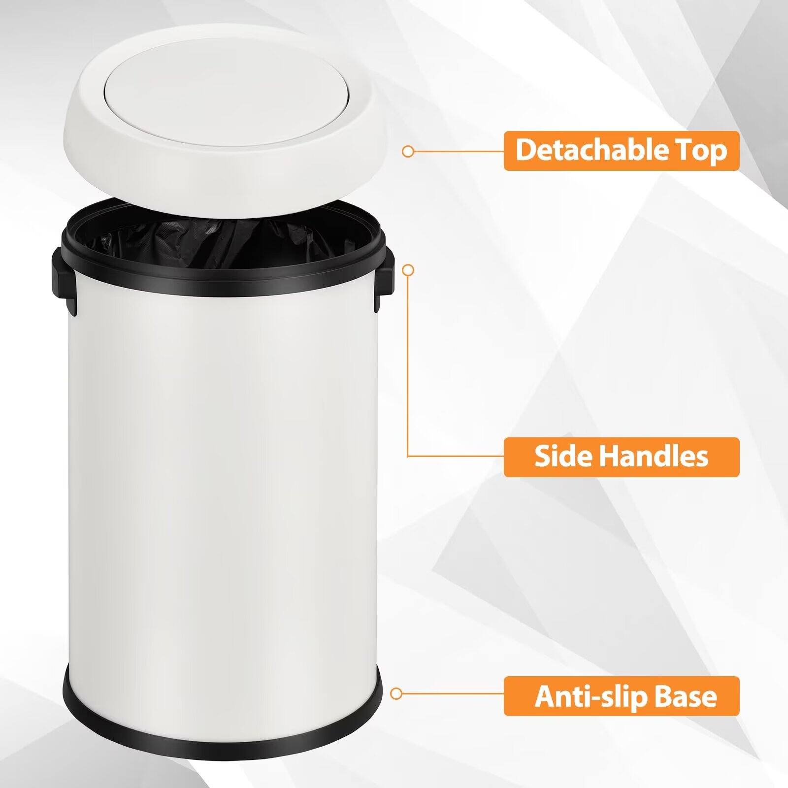 - Detachable Top
- Side Handles
- Anti-slip Base