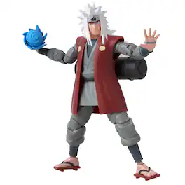 Bandai - ANIME HEROES - Naruto Uzumaki - Jiraiya Action Figure - Multi