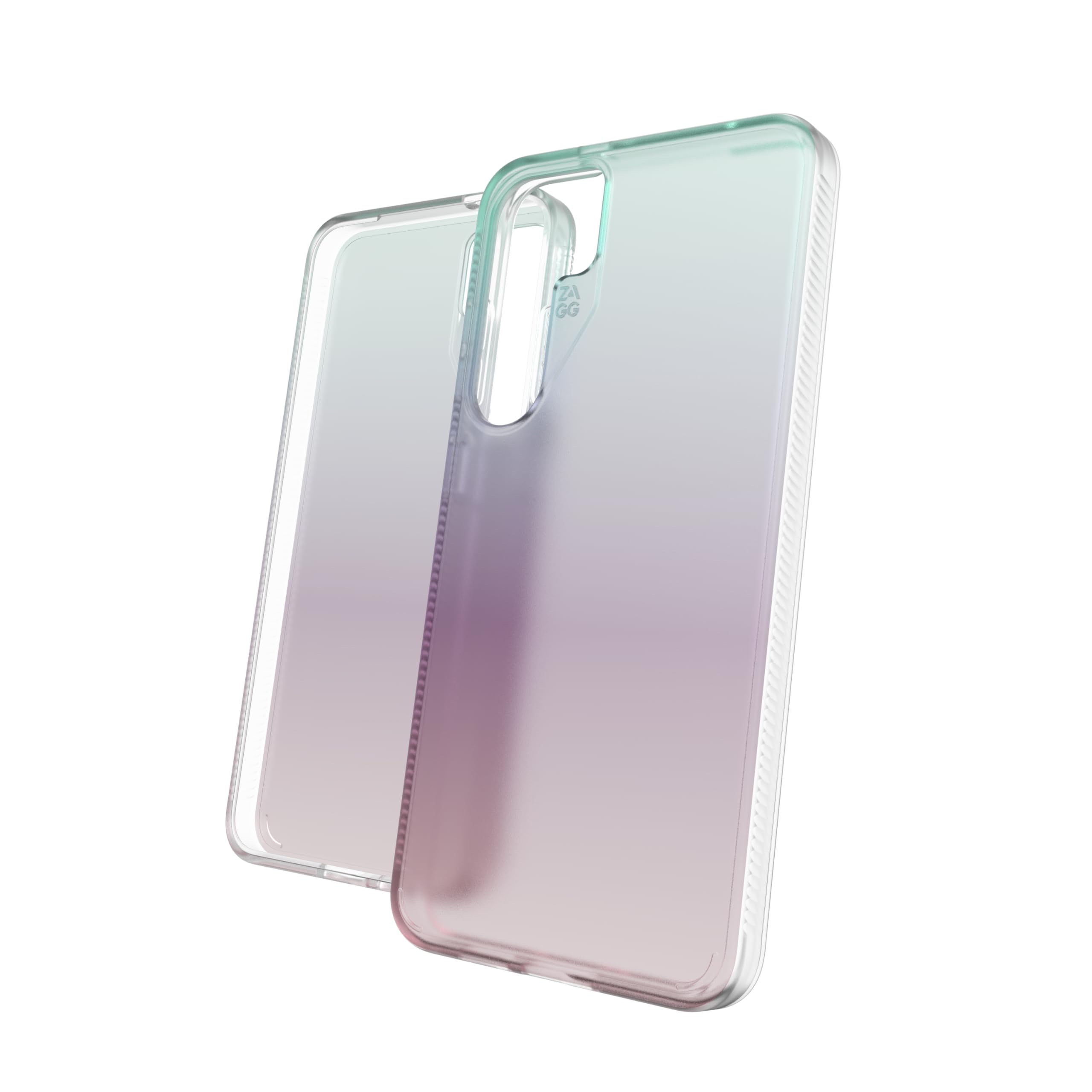 Front. ZAGG - ZAGG Milan Samsung Galaxy S24+ Case - Milan IRID - Milan IRID.