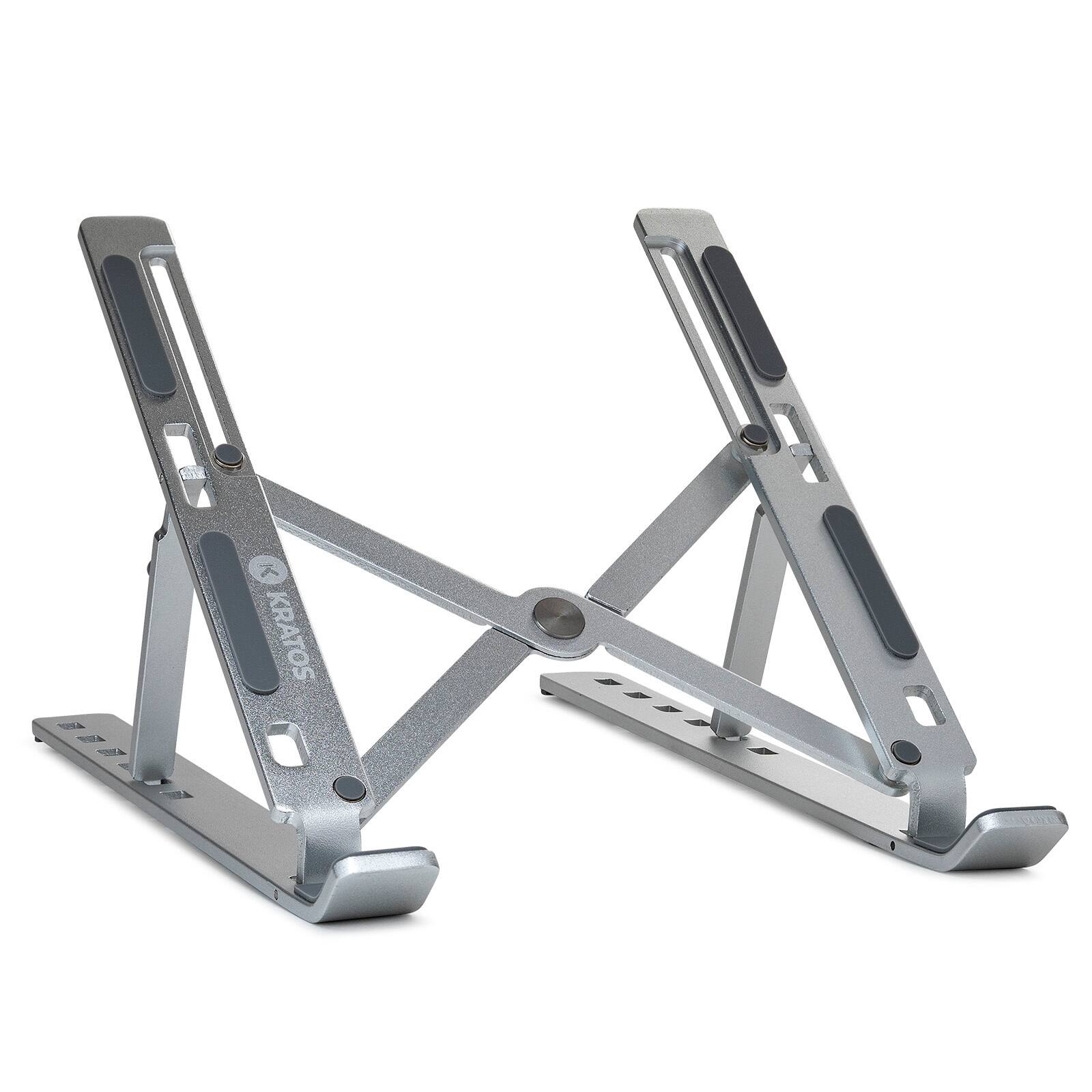Angle. Kratos Power - Kratos Power Aluminum Foldable Laptop Stand (2-Pack) - Aluminium.