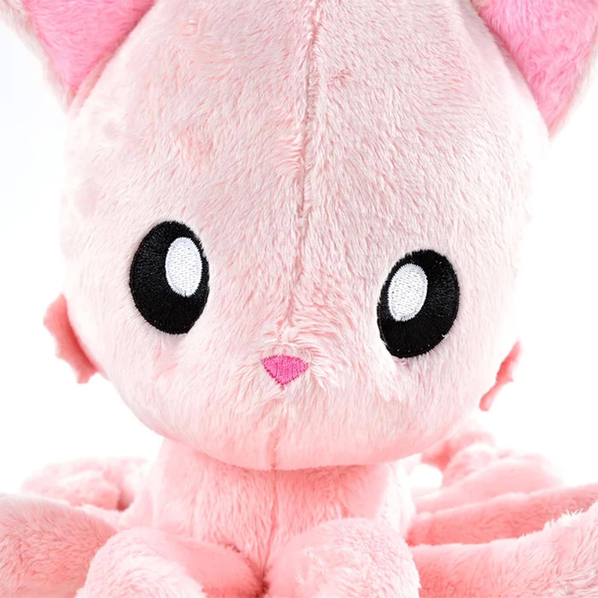 Alt View 2. Tentacle Kitty - Tentacle Kitty Cotton Candy Scented Pink Plush Collectible | Measures 8 Inches Tall.