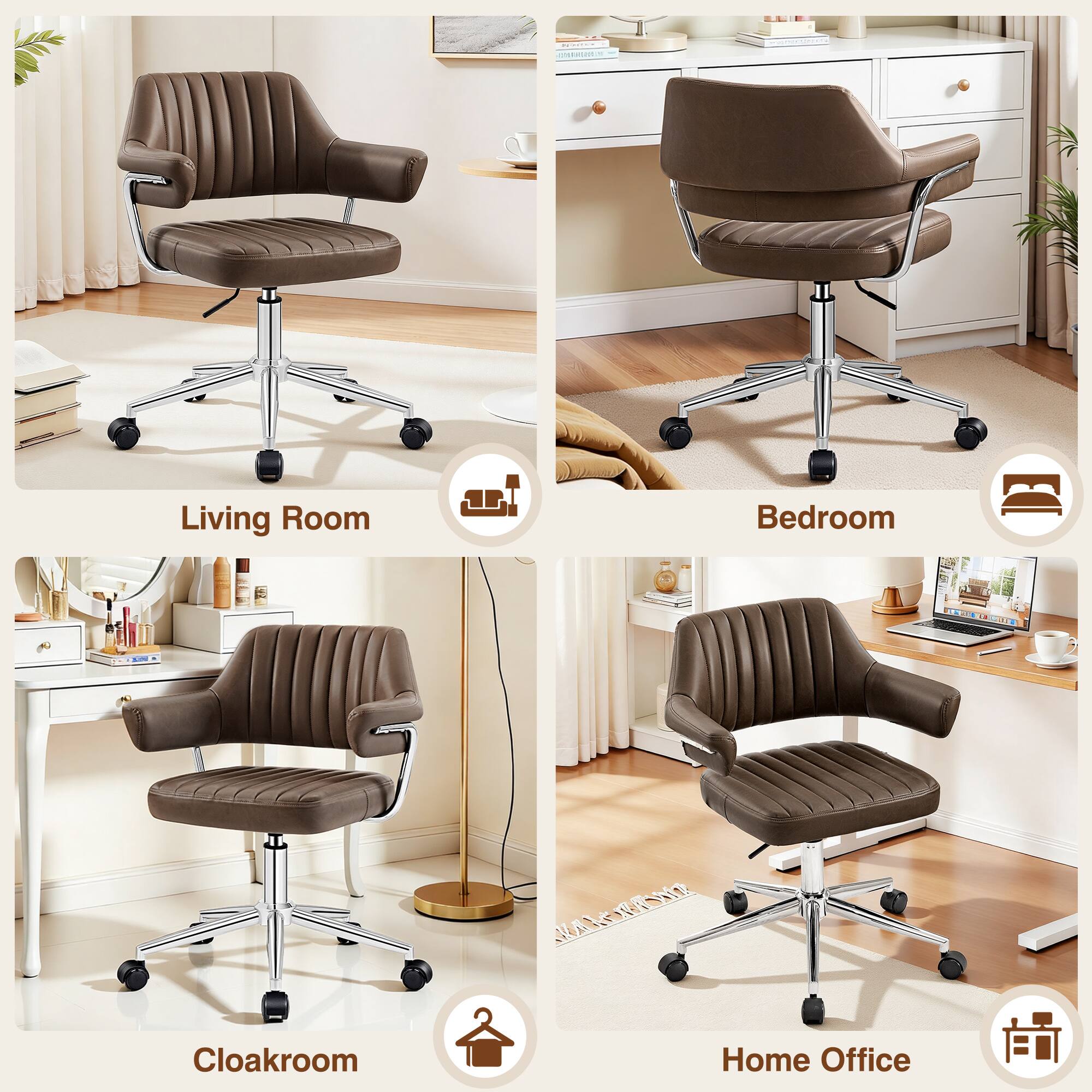 Living Room  
Bedroom  
Cloakroom  
Home Office