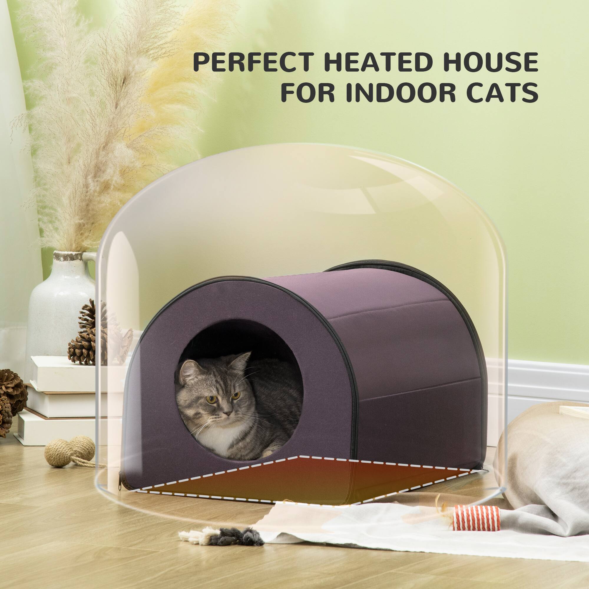 PERFECT HEATED HOUSE FOR INDOOR CATS