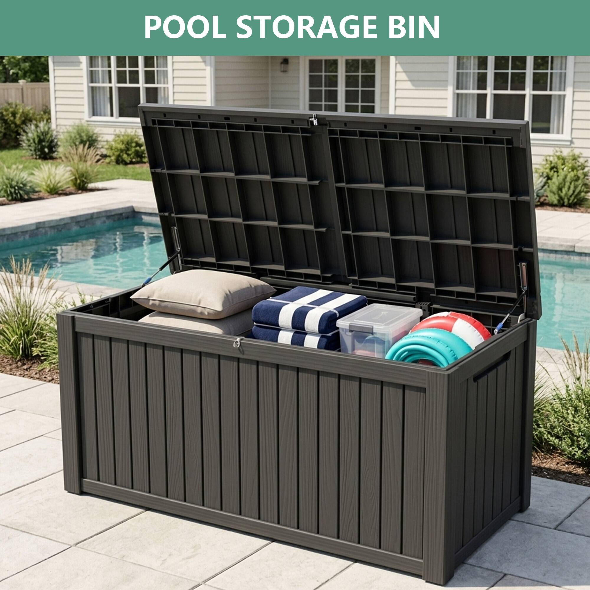 POOL STORAGE BIN