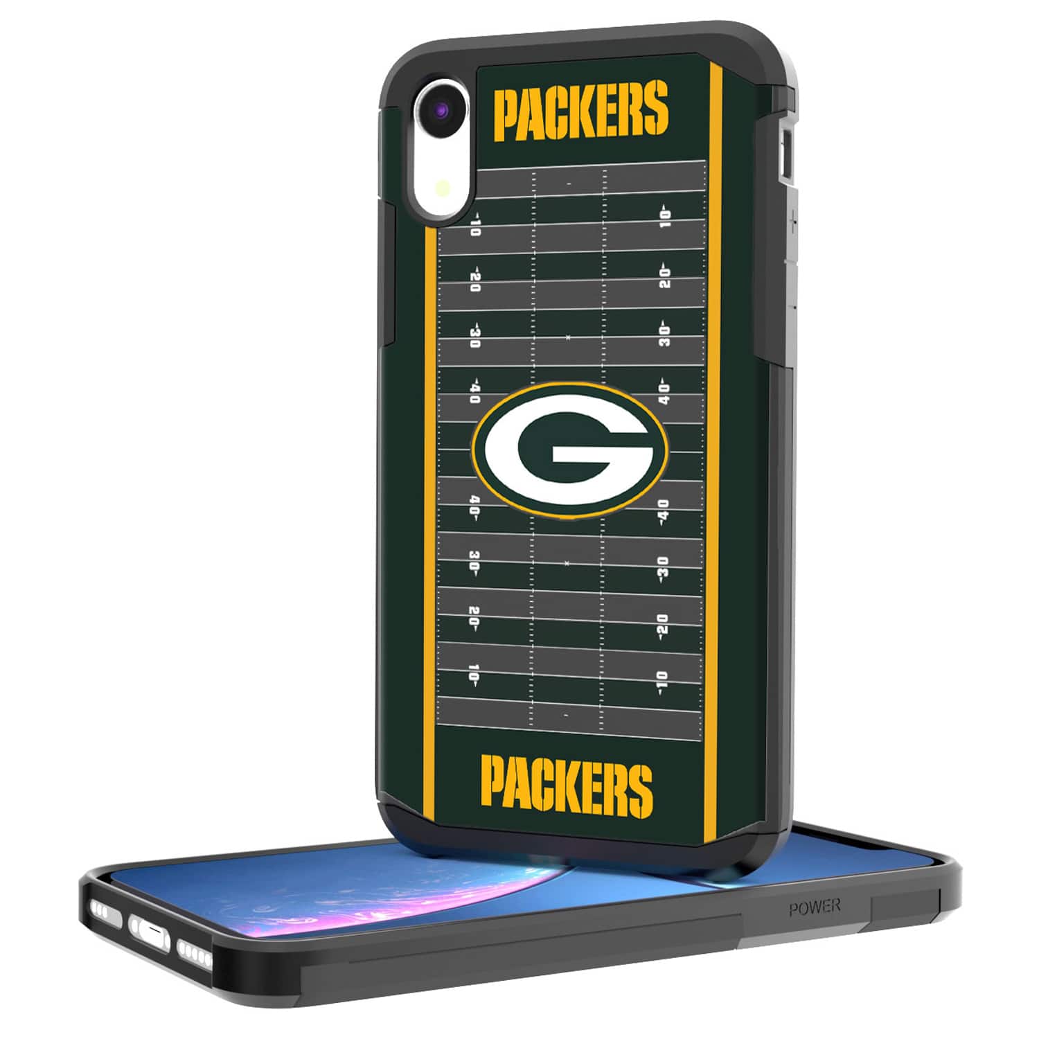 Keyscaper - NFL - Green Bay Packers iPhone Rugged Field Design Case - 16 Pro - Multicolor