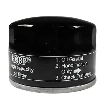 HQRPO
High capacity oil filter
1. Oil Gasket
2. Hand Tighten Only
3. Check For Leaks