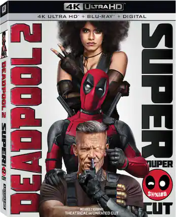 Front. Deadpool 2 - 4K Blu-Ray.
