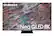 Front. Samsung - 85" Class QN800A Series Neo QLED 8K UHD Smart Tizen TV - Stainless Steel.
