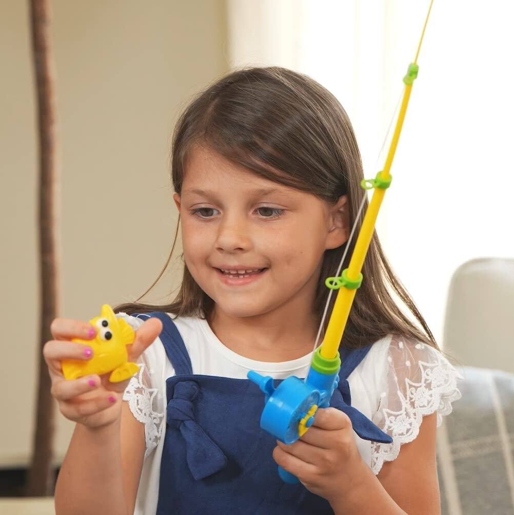 Alt View 2. SpinMaster Games - Let's Go Fishin' 123 in the Sea! Practice Counting Shapes and Colors Game Ages 3+ 2-4 Players.