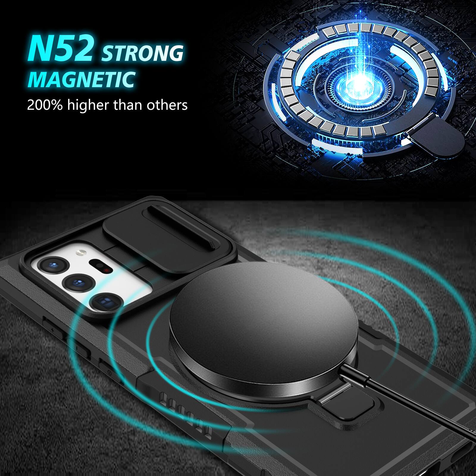 N52 STRONG MAGNETIC  
200% higher than others