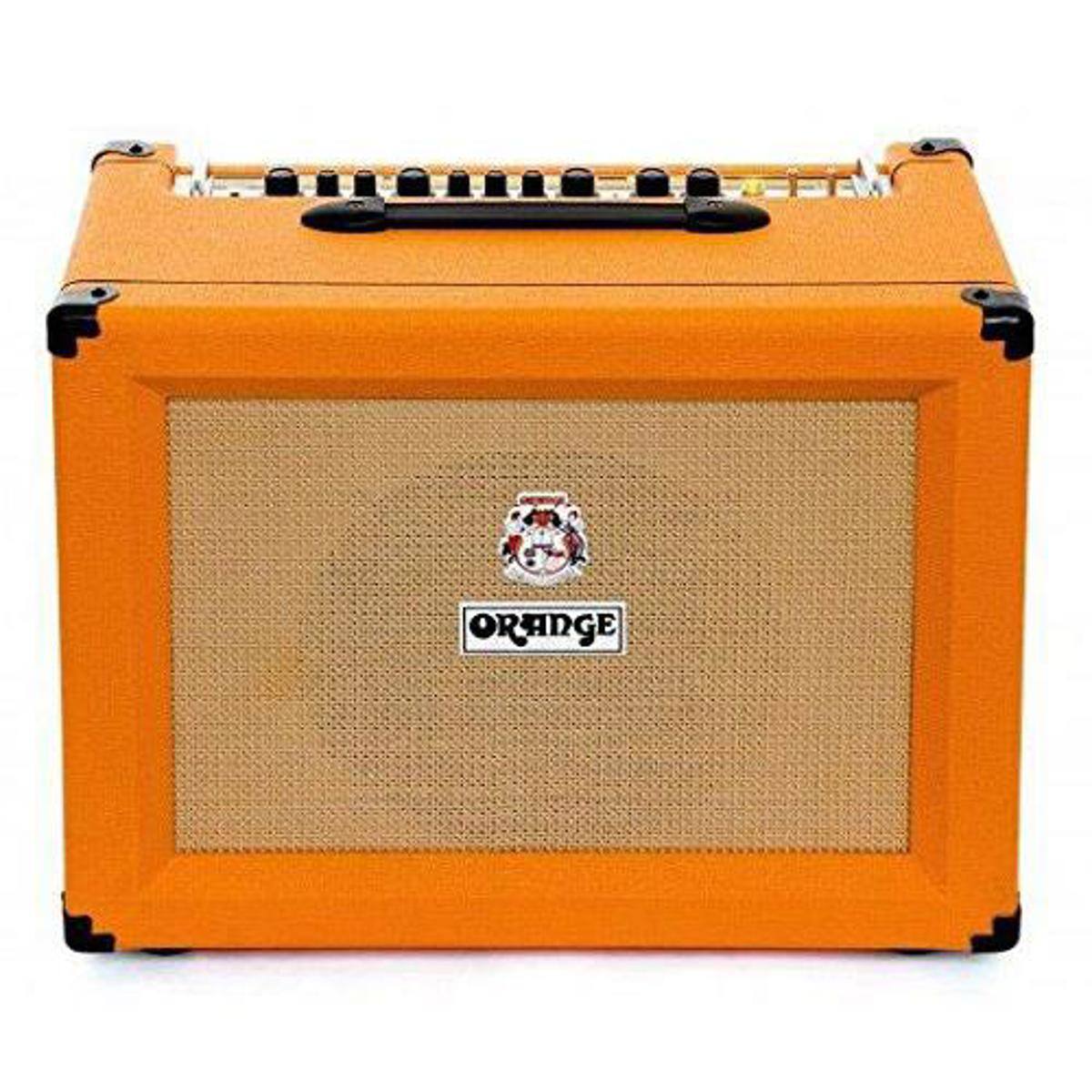 Front. Orange - Orange Crush Pro 60 60W 2-Channel 12" Guitar Amplifier Head with Speaker Combo, Orange.