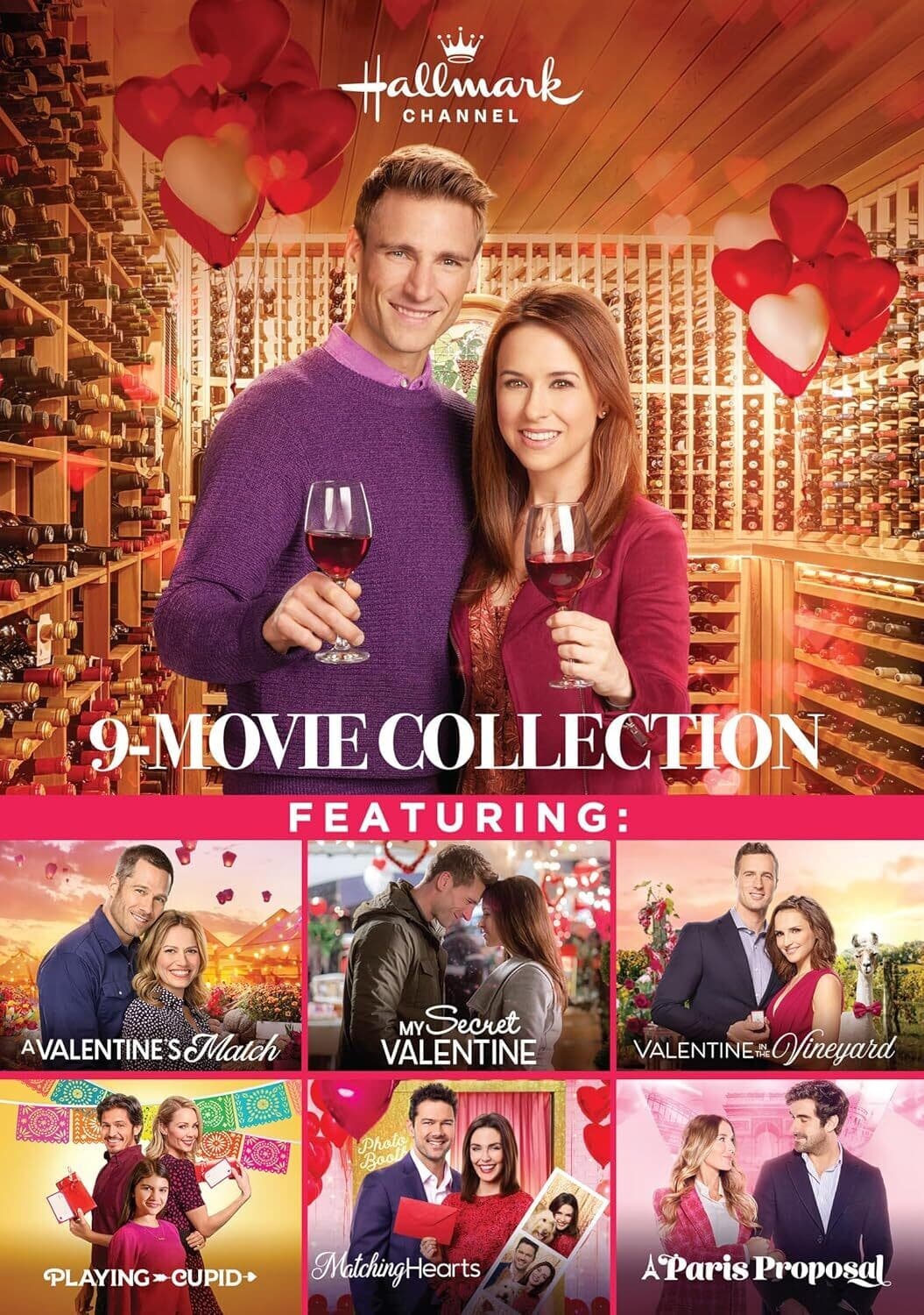 Hallmark 9-Movie Love Love Collection: (Valentines Match)  - DVD