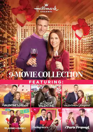 Front. Hallmark 9-Movie Love Love Collection: (Valentines Match) - DVD.