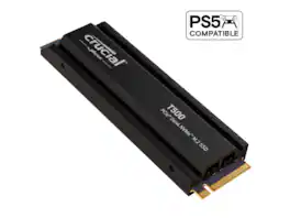 Crucial - T500 M.2 2280 4TB PCIe 4.0 NVMe 3D NAND TLC Internal Solid State Drive (SSD) CT4000T500SSD5