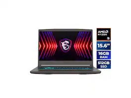 MSI - Thin A15 - 15.6" RTX 4060 - Ryzen 5 7535HS - 16GB - 512GB SSD - 144Hz (B7VF-461US) - Black
