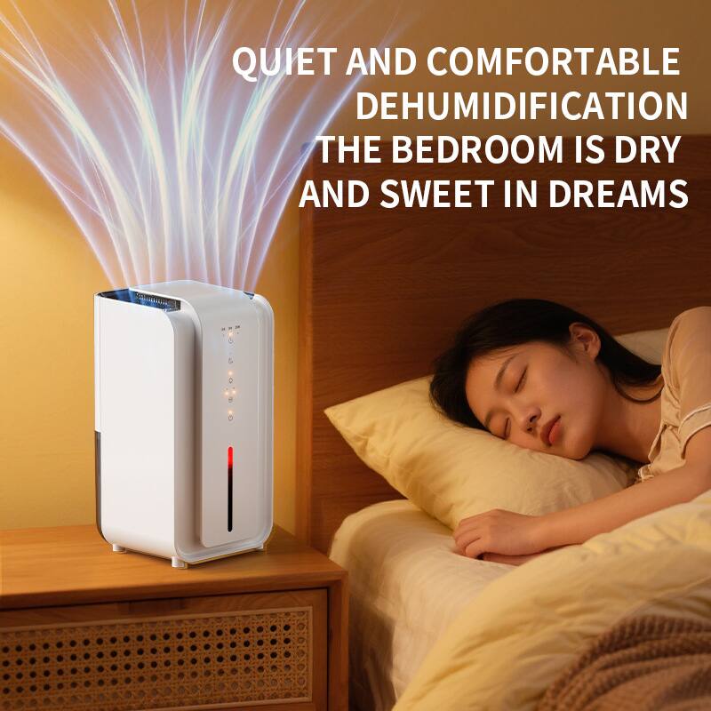 Quiet and comfortable dehumidification. The bedroom is dry and sweet in dreams.