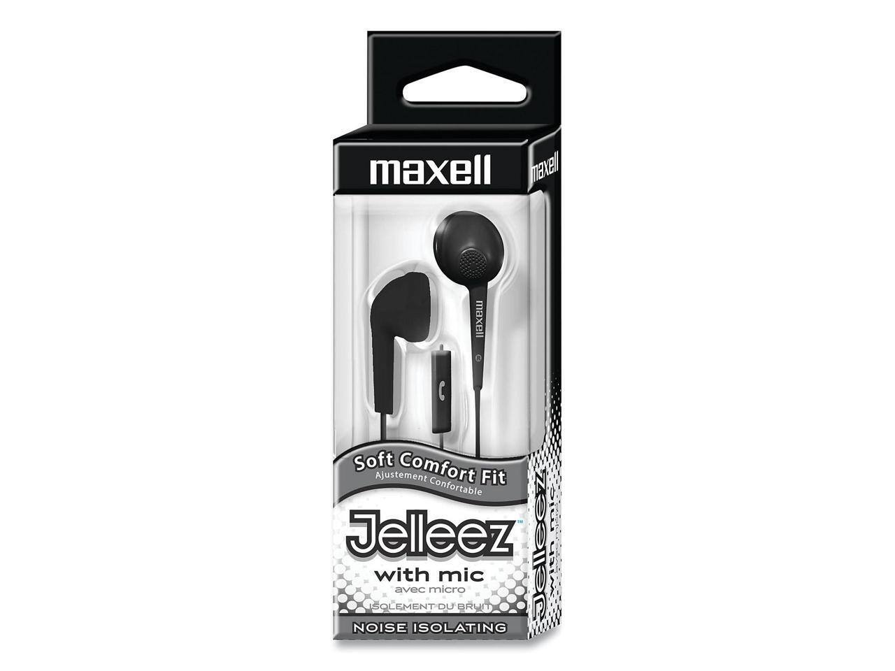 maxell maxell maxell C Soft Comfort Ajustement Fit Confortable Jelleez Jelleez with mic avec micro mic with SOL SOLEIL DU BRUIT NOISE ISOLATING