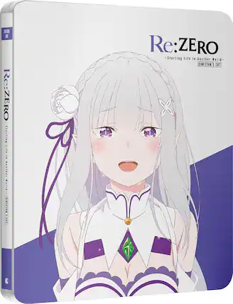 Front. Re:Zero -Starting Life In Another World - Season 1 (Steelbook) - BLU-RAY.