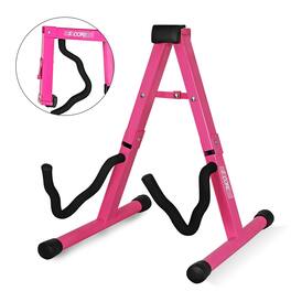 5 CORE - Guitar Stand A Shape Foam Arm Rubber Pad for Acoustic Electric Bass-GSS BPNK 1PC - Baby Pink