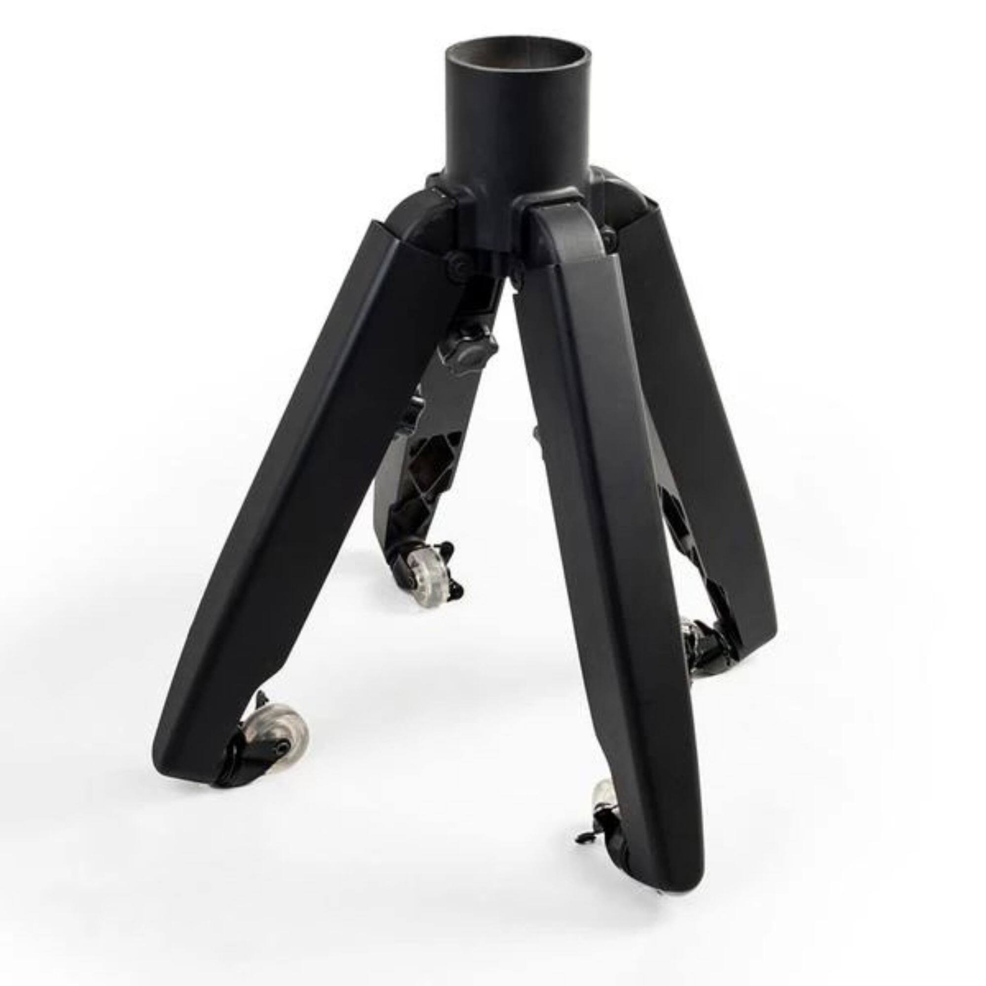 Alt View 2. Tree Keeper - Adjustable Rolling Christmas Tree Stand for Trees 6'-9' - Black - Black.