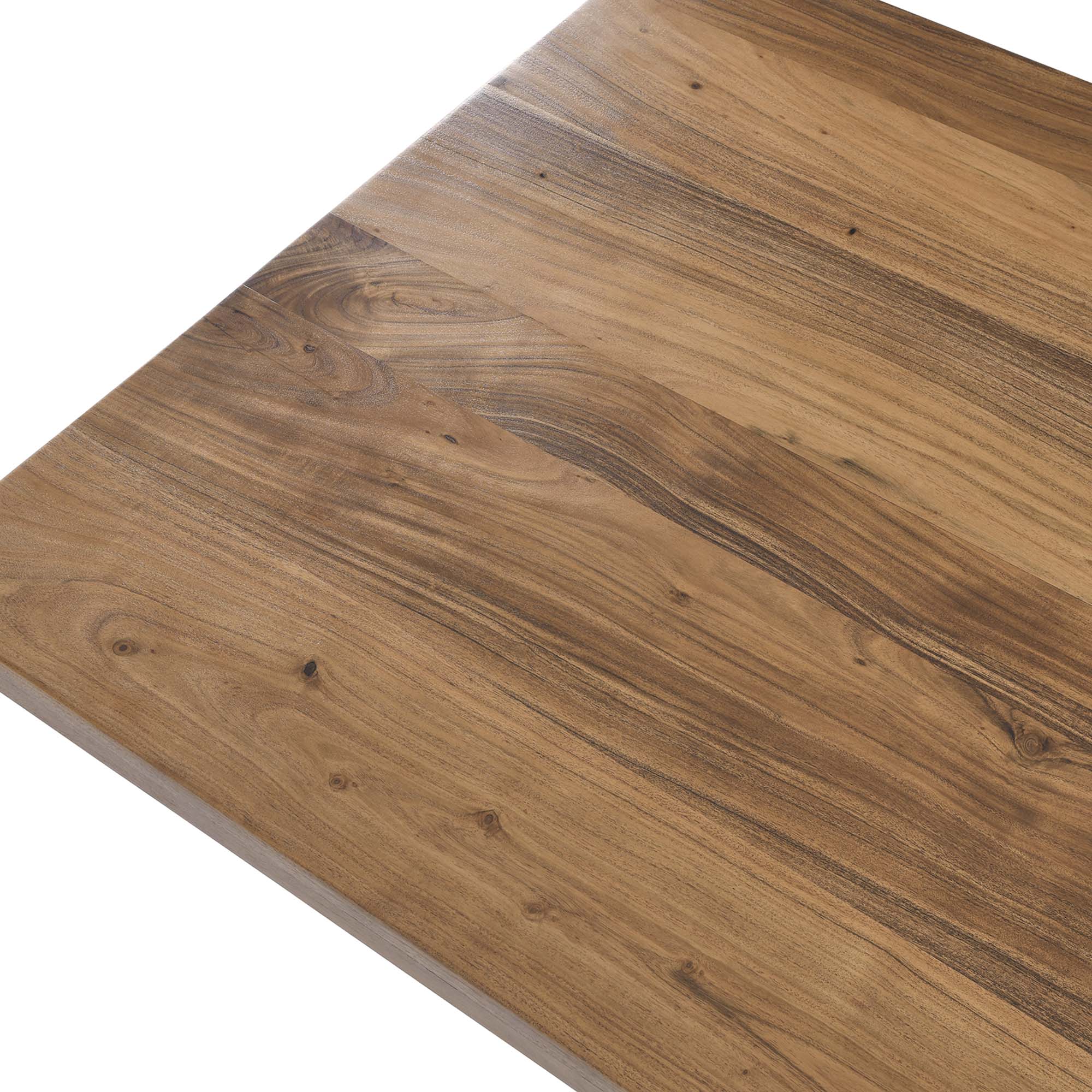 Alt View 6. Modway - Genuine 96" Crank Adjustable Height Dining and Conference Table by Modway - Black Natural.