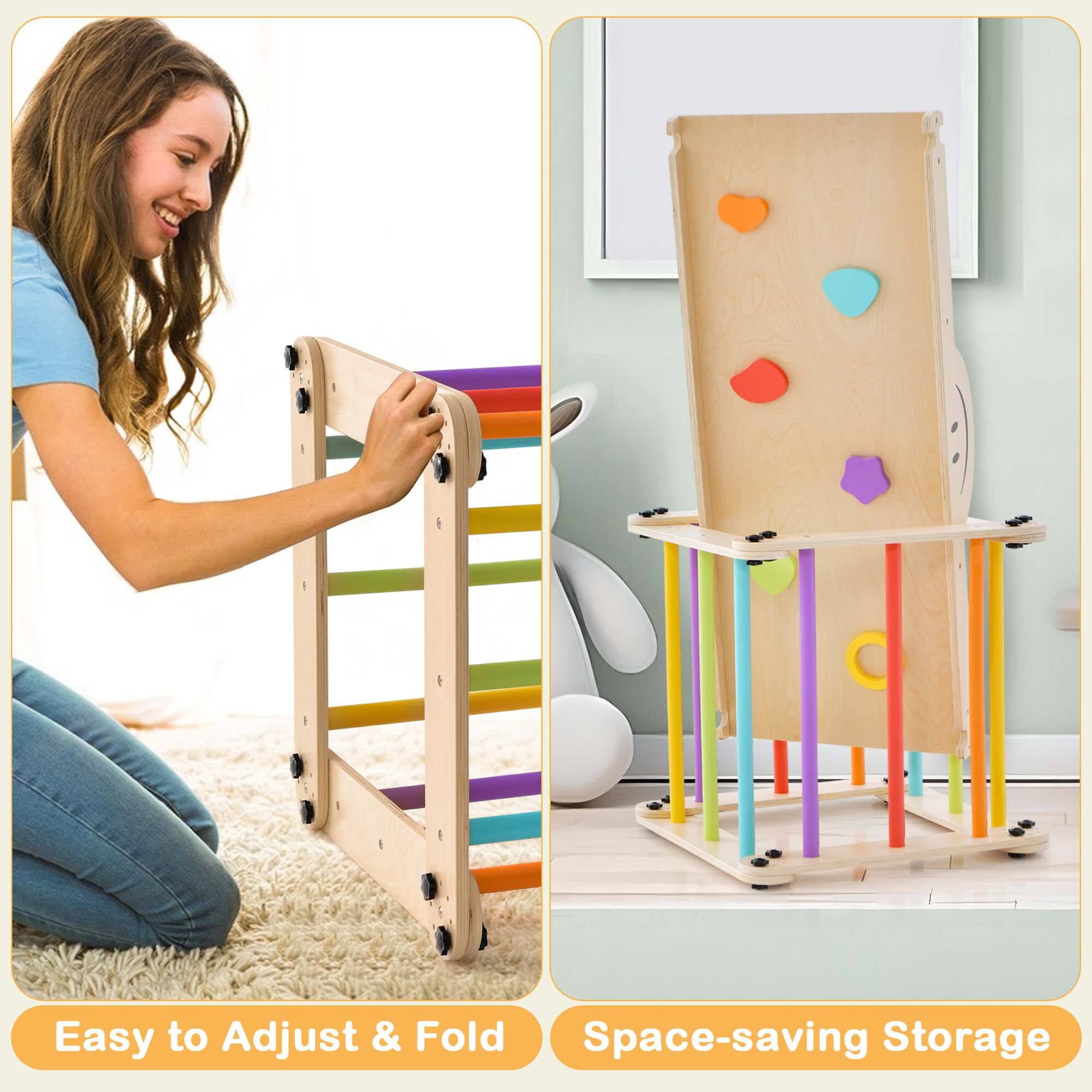 Easy to Adjust & Fold
Space-saving Storage