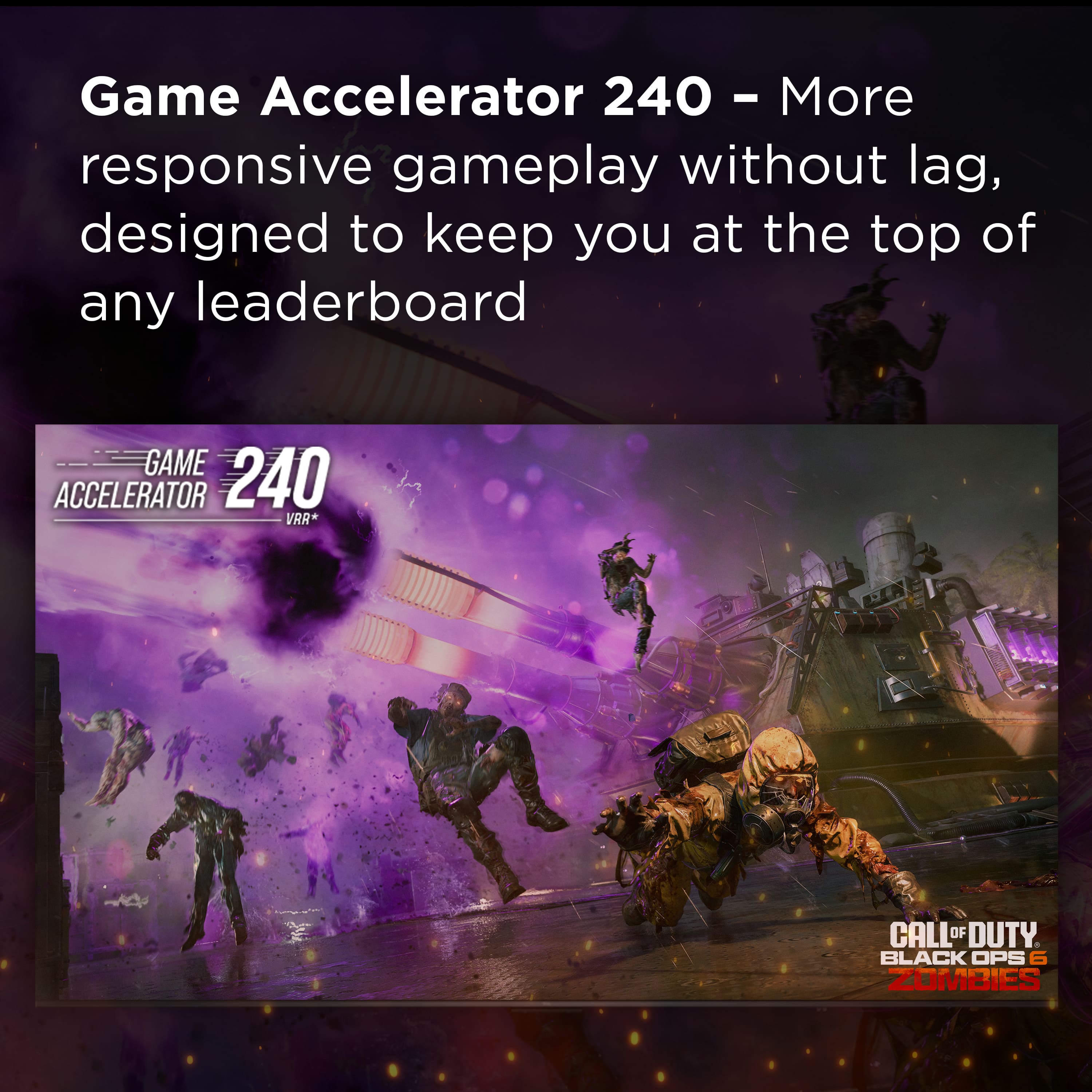 Game Accelerator 240 - More responsive gameplay without lag, designed to keep you at the top of any leaderboard.