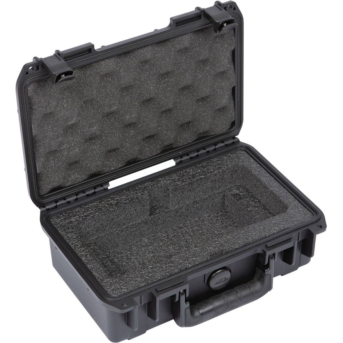 Alt View 2. SKB - SKB iSeries 3I-10063ATM Case for Blackmagic Design ATEM Mini, ATEM Mini Pro - Black.