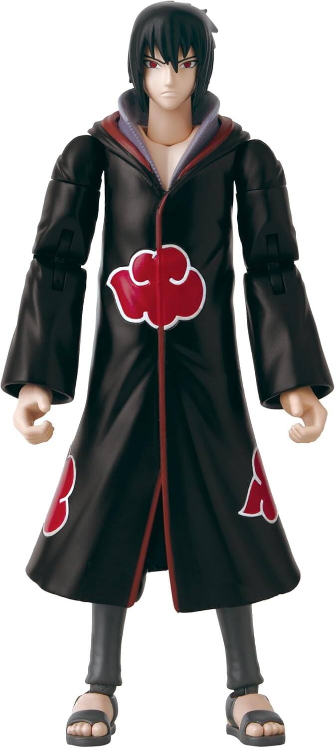 Left. Bandai - Bandai - Naruto- Anime Heroes - Sasuke Taka Action Figure   - COLLECTIBLES - Multicolor.