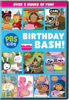 Front. PBS KIDS: Birthday Bash! - DVD.
