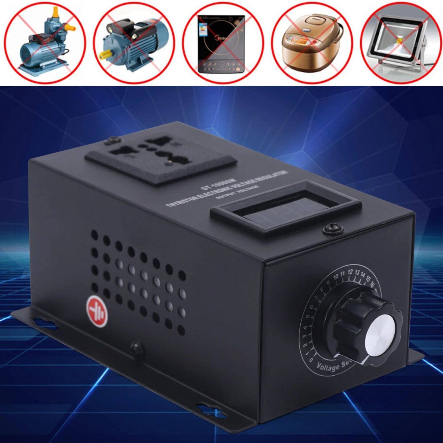 19 ANDRU VOLTAGE INVERTER CTYRSTORELECT

89 A i Voltage Set

67-480V

TRANSFORMER ELECTRONIC

Voltage Set