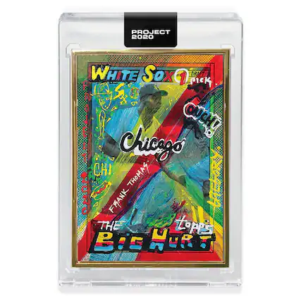 PROJECT 2020
WHITE SOX
1st ROUND PICK
Chicago
CHI
FRANK THOMAS
THE BIG BURR
TOPPS
HURRY