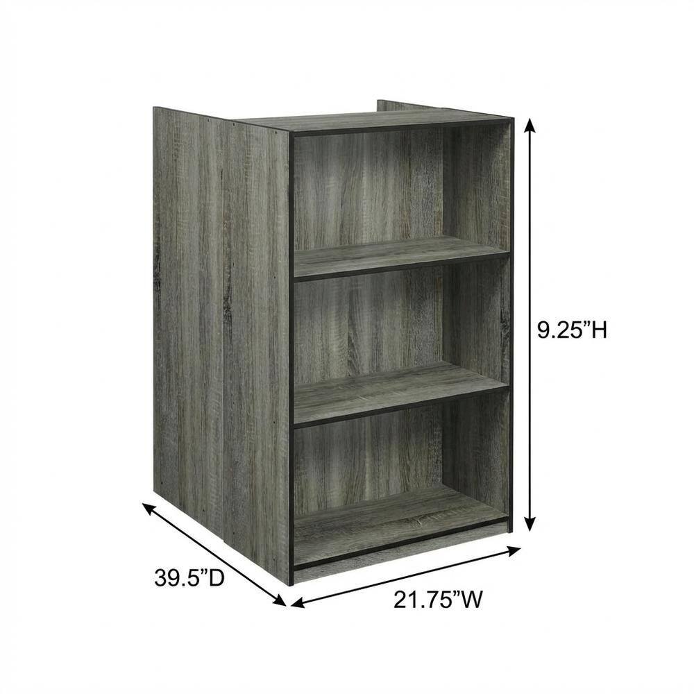 9.25"H 39.5"D 21.75"W
