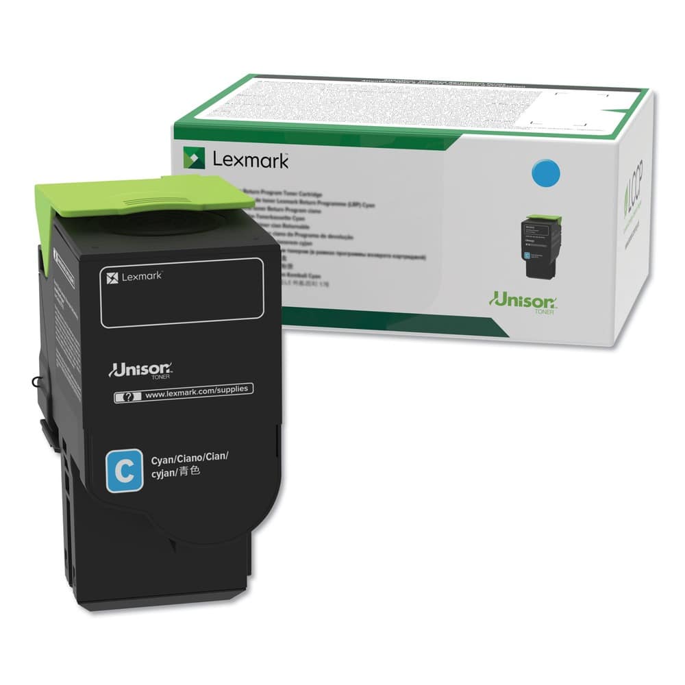 Lexmark - 78C10C0 1400 Page-Yield Return Program Toner - Cyan price history on PriceWatchPro