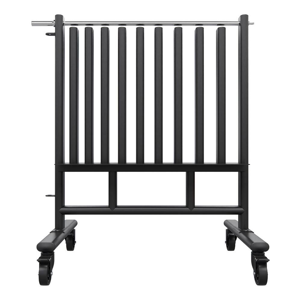 Alt View 2. Power Systems - Premium Dumbbell Rack, Mobile Weight Rack Holds Up to 44 Pairs of Exercise Dumbbells - Black.