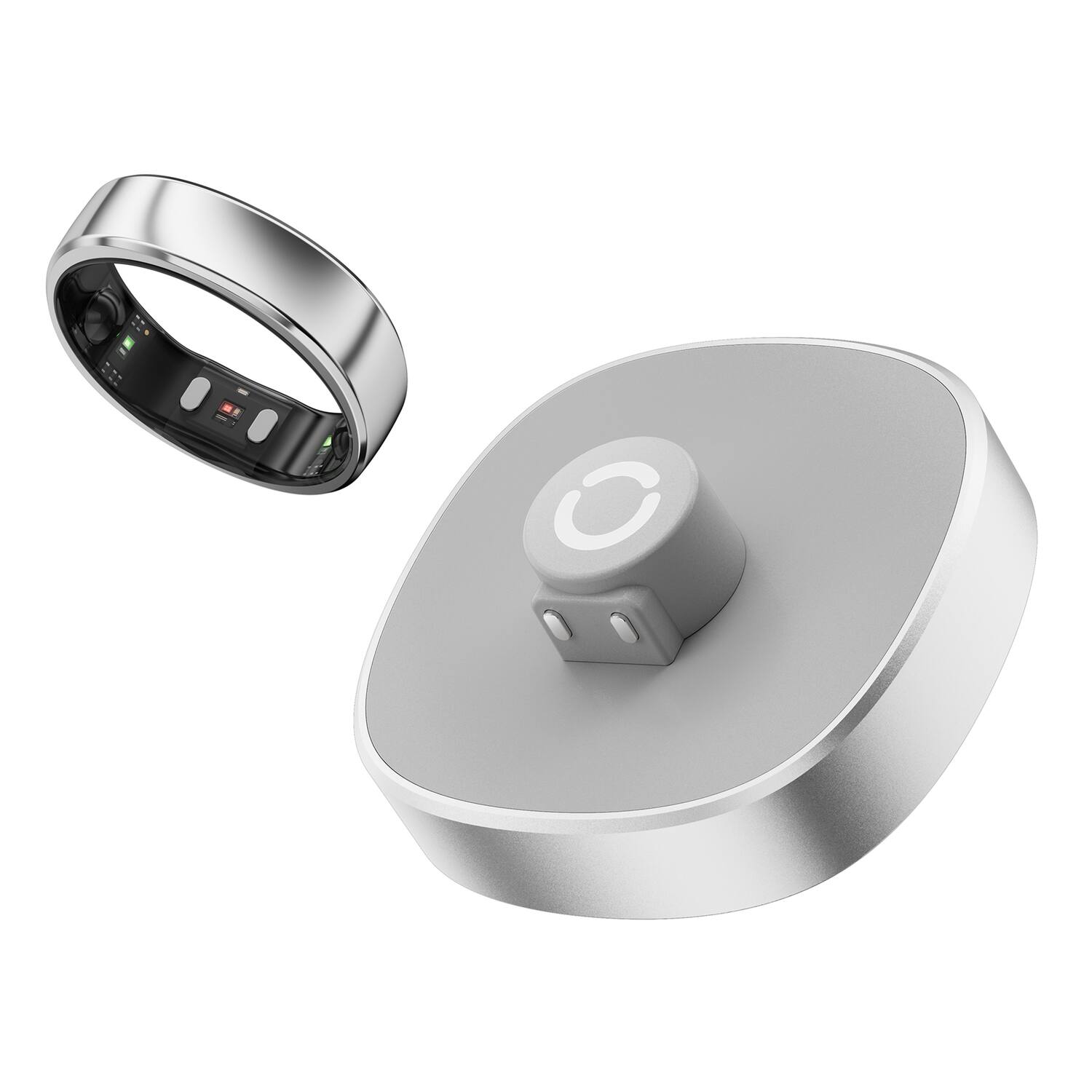 RINGCONN Gen 2 Air Ultra Thin Smart Ring with Health Tracking, AI