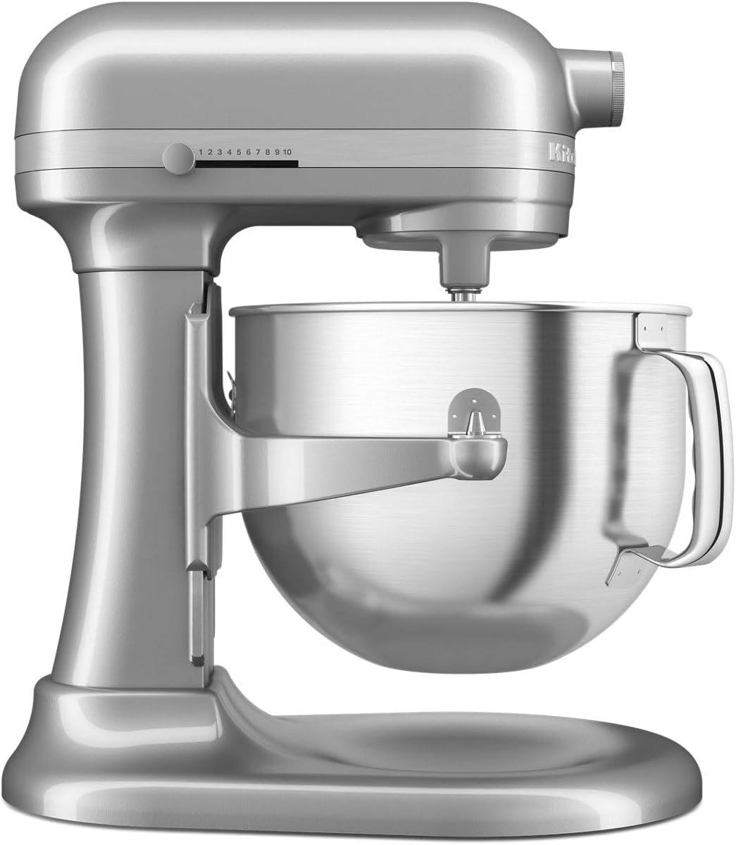 KitchenAid - 7 Quart Bowl-Lift Stand Mixer KSM70SKXXCU - Contour Silver