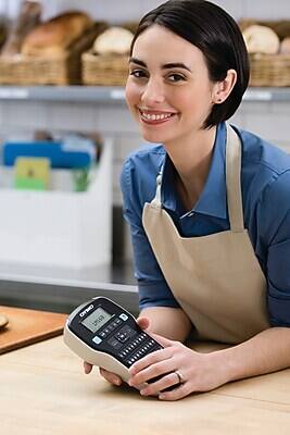 Back. DYMO - LabelManager 160 Portable Label Maker (1790415) - Black.