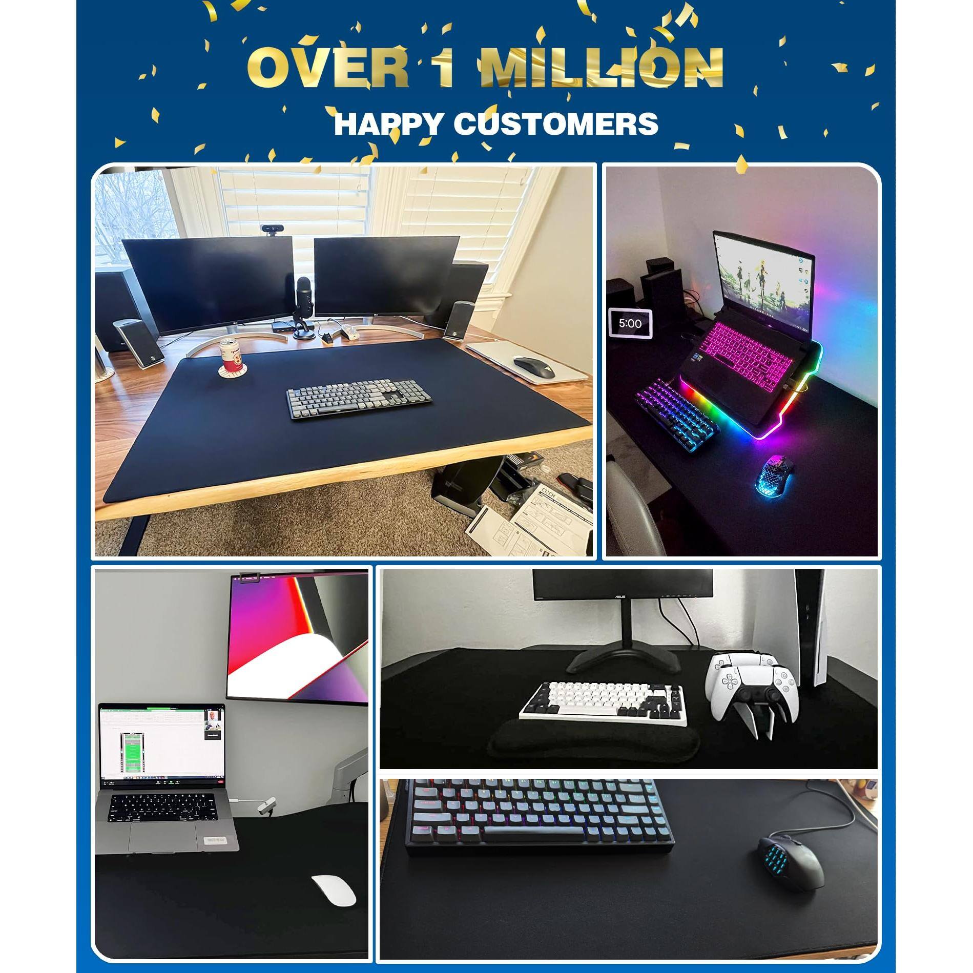 OVER 1 MILLION HAPPY CUSTOMERS