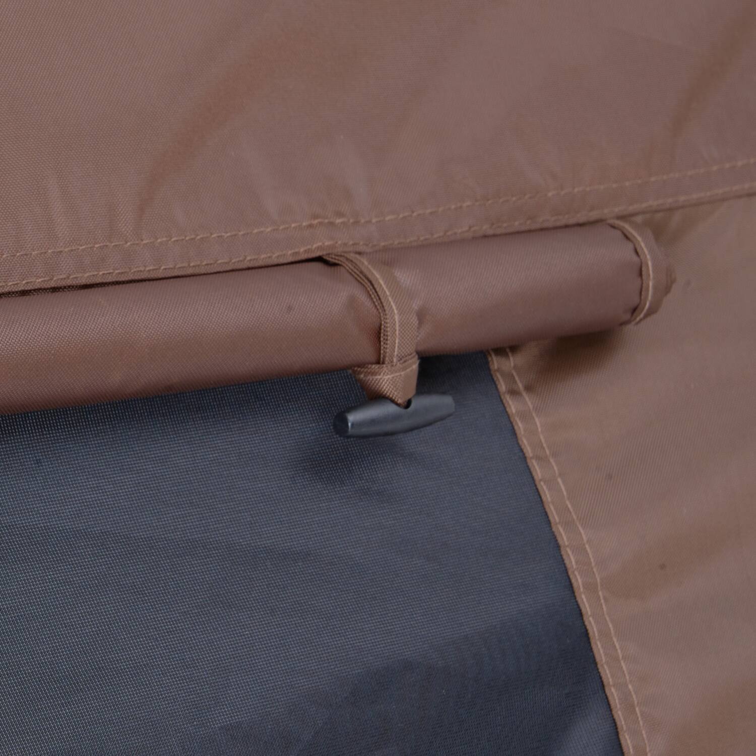 Alt View 4. Boyel Living - Pop Up Gazebo Tent Waterproof Outdoor Event Canopy Shelter - Brown.