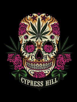 PopMarket - Cypress Hill - Rocksax - Cypress Hill - Tequilla Sunrise - Sherpa Fleece Blanket (60 in x 80 in) - Multicolor