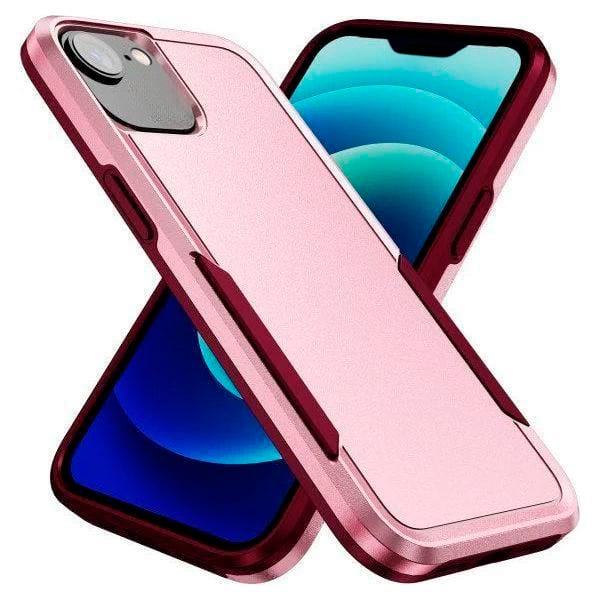 Front. Entronix - Entronix iPhone 16E Case - Durable Soft-Touch Dual-Layer Protective Cover - Pink.
