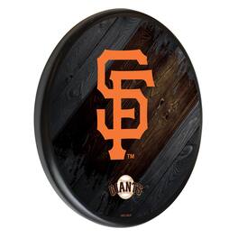 Holland Bar Stool Co. - San Francisco Giants 13" Team Wood Sign - Black