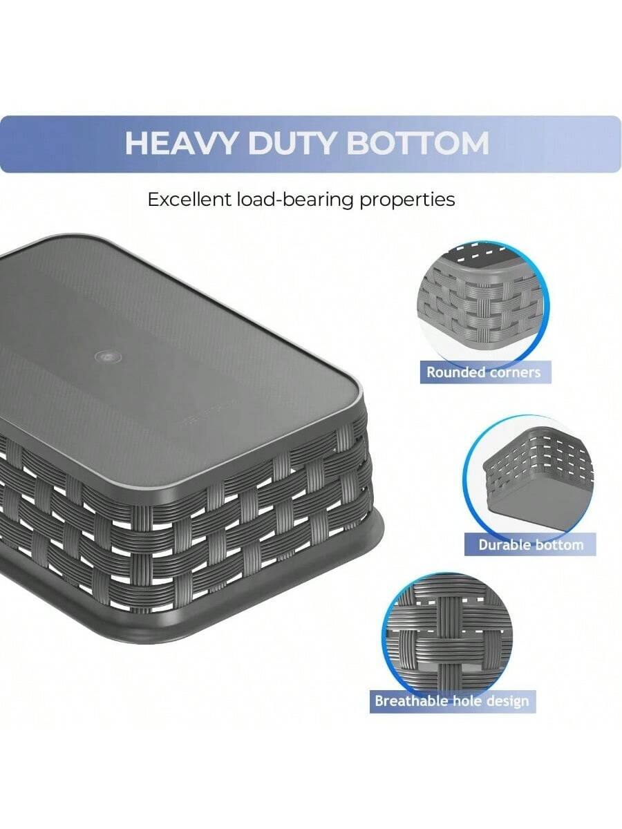 HEAVY DUTY BOTTOM  
Excellent load-bearing properties  
Rounded corners  
Durable bottom  
Breathable hole design