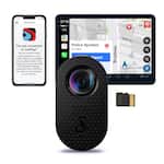 Cobra - SC 120 QHD Universal Dash Cam, works with Apple CarPlay/Android Auto - Black