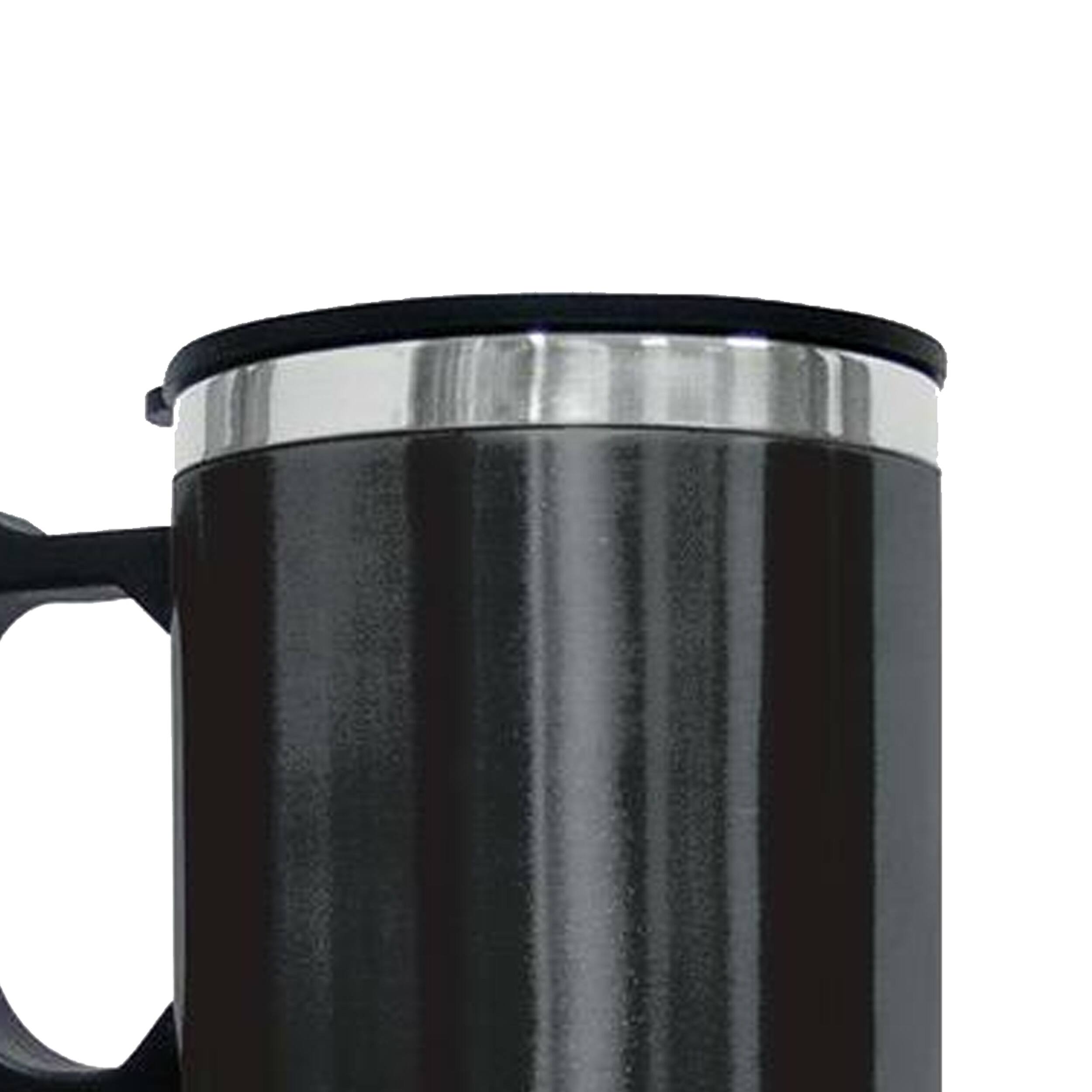 Alt View 3. Brentwood - Brentwood Electric Coffee Mug W/ Wire Car Plug - Black.