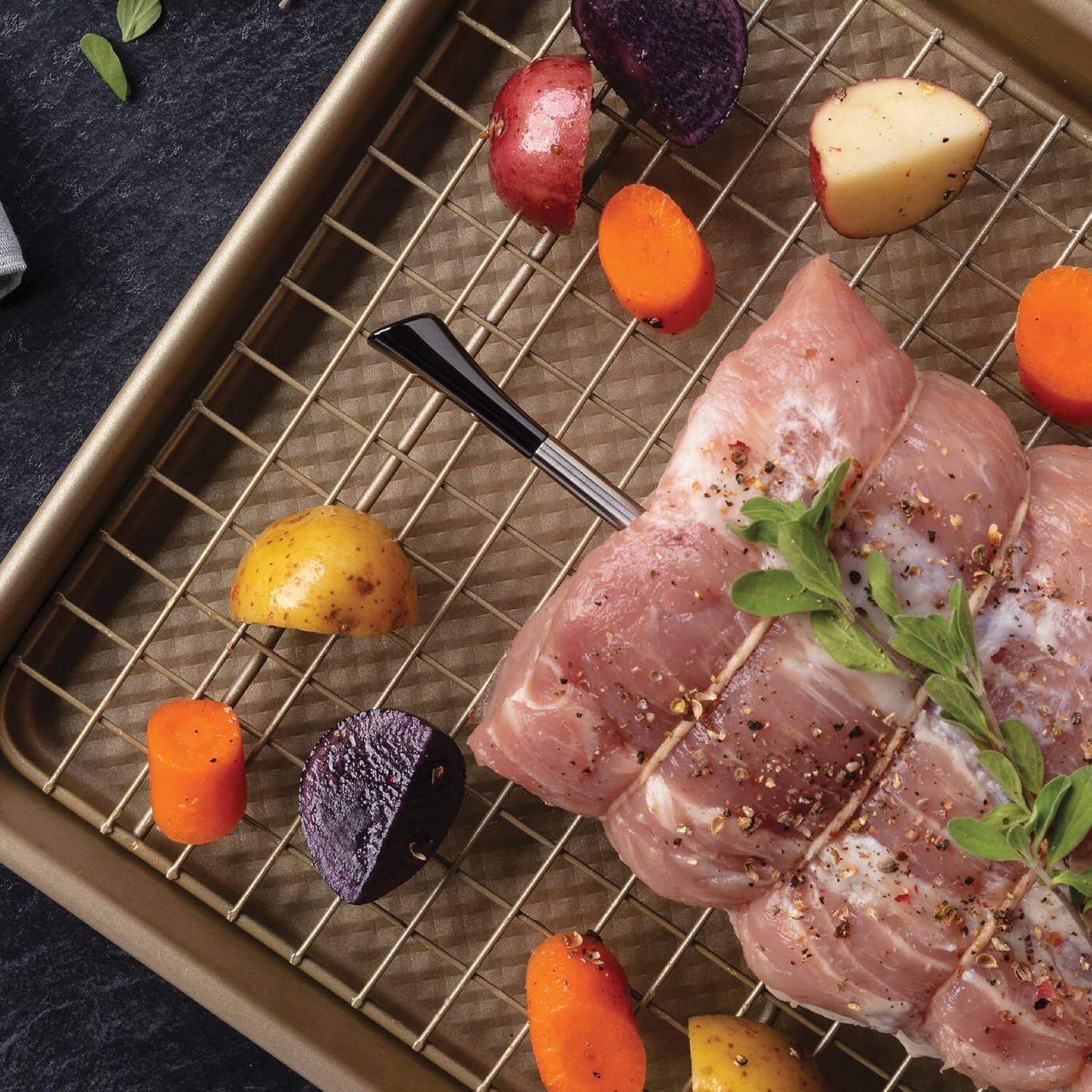 Alt View 2. Maverick - STAKE™ Wireless Bluetooth Thermometer - Black/Silver.